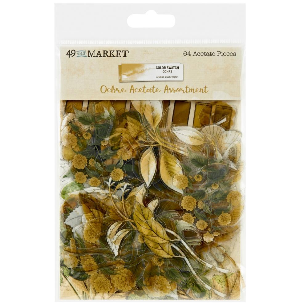 49 And Market - Color Swatch: Ochre Acetate Assortment 49 And Market - Color Swatch: Ochre Acetate Assortment