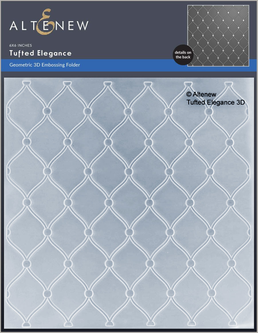 Altenew - Tufted Elegance 3D Embossing Folder  Altenew - Tufted Elegance 3D Embossing Folder