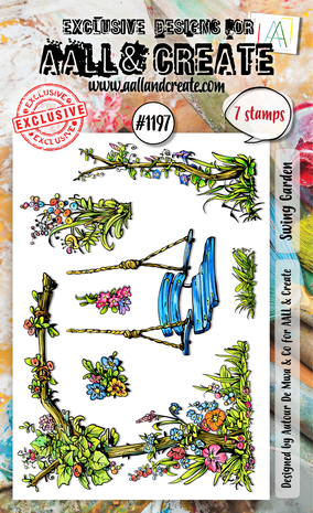 AALL & Create - Stamp Set A6 Swing Garden