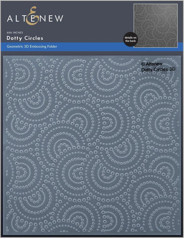 Altenew - Dotty Circles 3D Embossing Folder Altenew - Dotty Circles 3D Embossing Folder