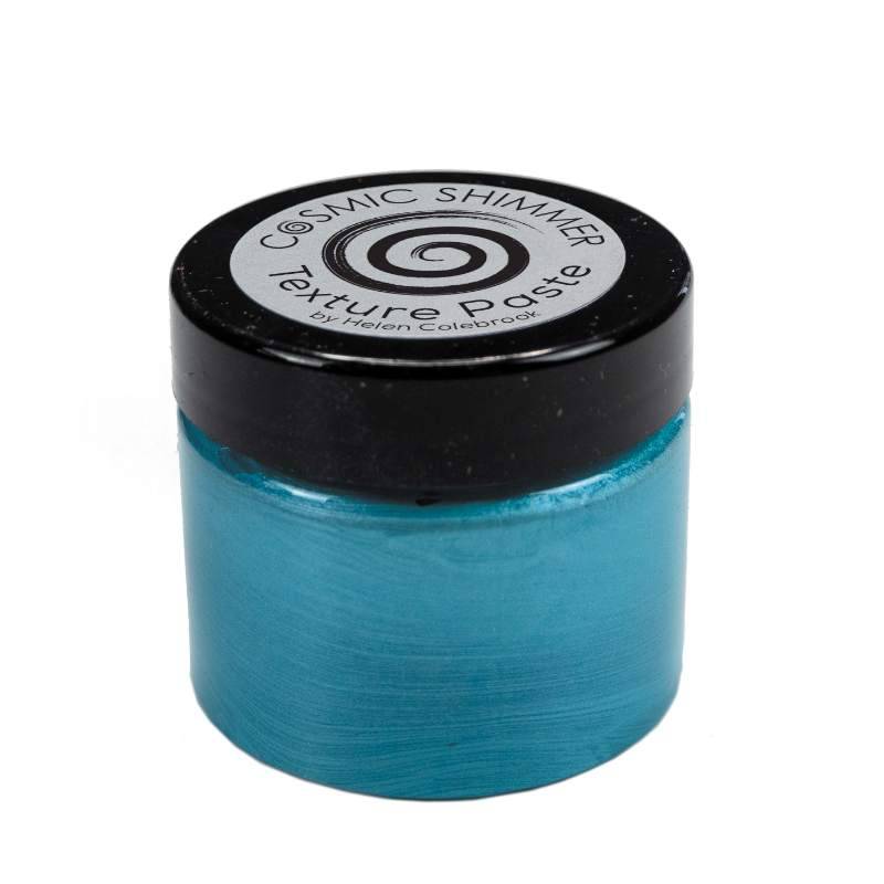 Cosmic Shimmer Helen Colebrook Pearl Texture Paste Tempting Teal 50ml Cosmic Shimmer Helen Colebrook Pearl Texture Paste Tempting Teal 50ml