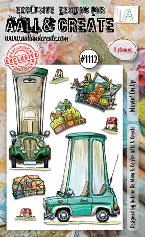 AALL and Create - Stamp Set A6 Movin' On Up