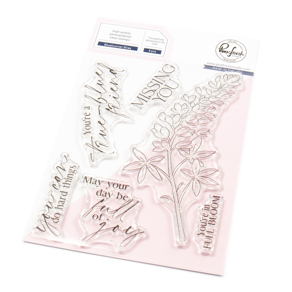 Pinkfresh Studio -   Bluebonnet Bliss stamp