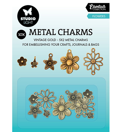Metal Charms Flowers Consumables nr.01 Metal Charms Flowers Consumables nr.01