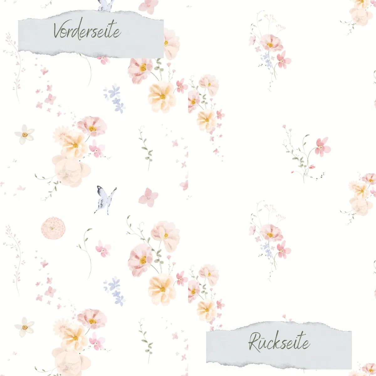 Creative Depot - Designpapier - Leichter Frühlingstraum - Doppelseitig bedruckt