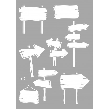 memories4you-stencil-a4-wegweiser