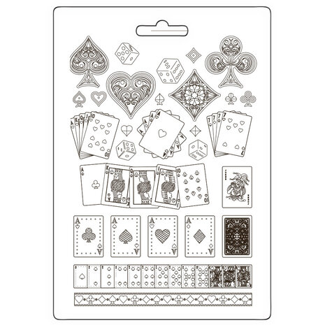 Stamperia - Master of Magic Soft Mould A4 Cards Stamperia - Master of Magic Soft Mould A4 Cards