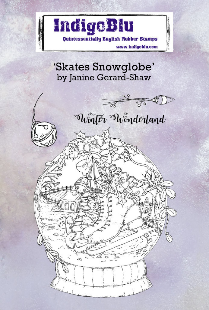 indigoblu-skates-snowglobe-a6-rubber-stamps-ind067