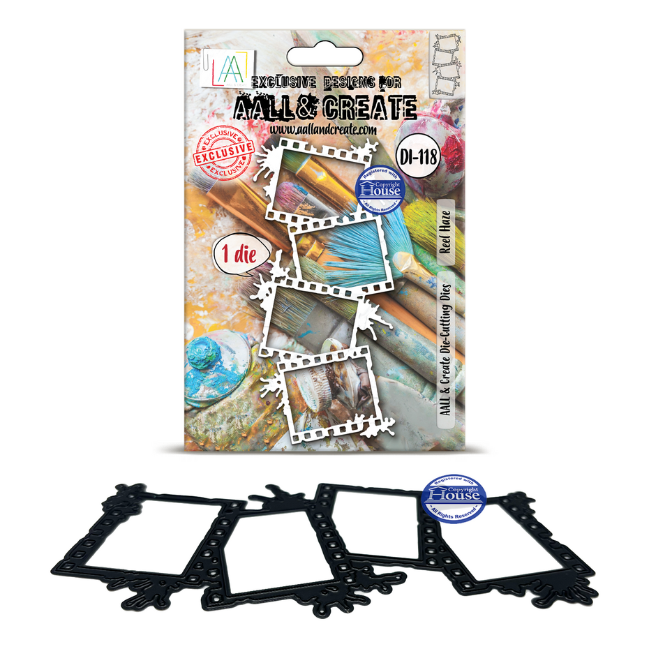 AALL & Create - Through the Lens Die-Cutting Die Set Reel Haze by Autour de Mwa & Co
