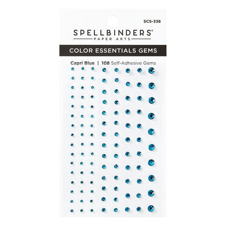 Spellbinders - Capri Blue Color Essentials Gems 
