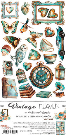 Craft O'Clock - Vintage Heaven Extras Set Vintage Craft O'Clock - Vintage Heaven Extras Set Vintage