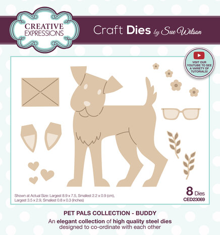 Creative Expressions - Sue Wilson Craft Die Pet Pals Buddy
