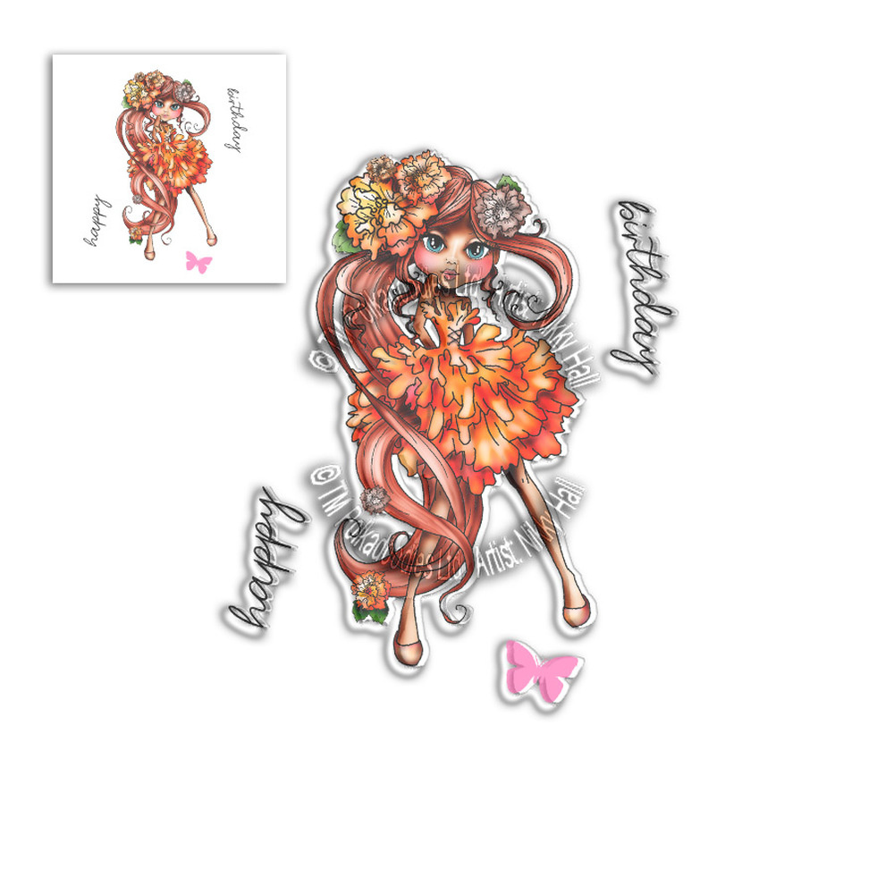 polkadoodles-marigold-darling-bud-clear-stamps-pd8 polkadoodles-marigold-darling-bud-clear-stamps-pd8