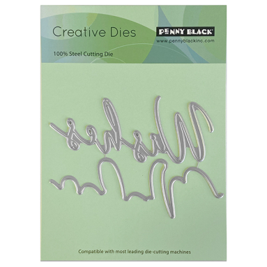 Penny Black - WISHES EDGER (METAL DIES)
