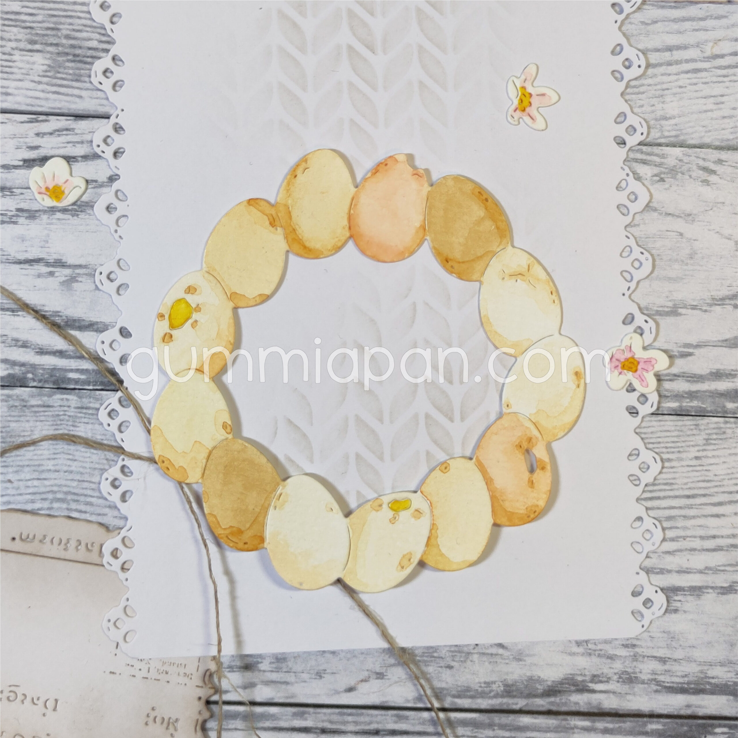 Gummiapan - Egg Wreath