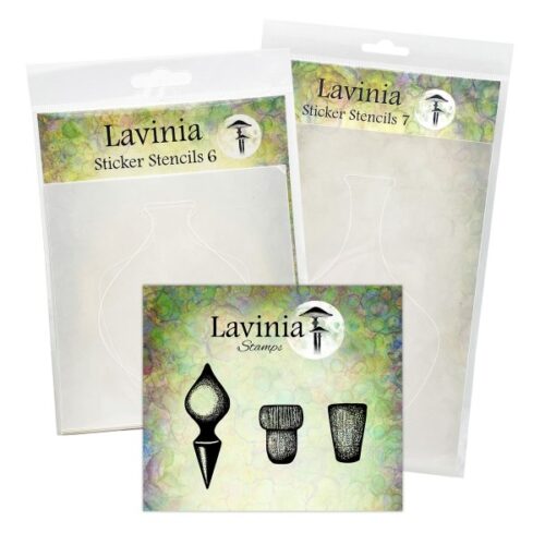 Lavinia Stamps - Sticker Stencil Bottle Bundle