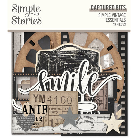 Simple Stories - Simple Vintage Essentials Captured Bits (49pcs)