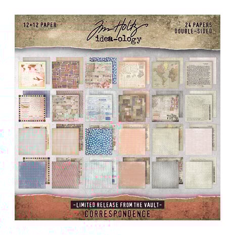 Vault Correspondence 12x12 Inch Paper Stash 2025 Vault Correspondence 12x12 Inch Paper Stash 2025