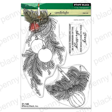 Penny Black - CANDLELIGHT (CLEAR STAMPS)
