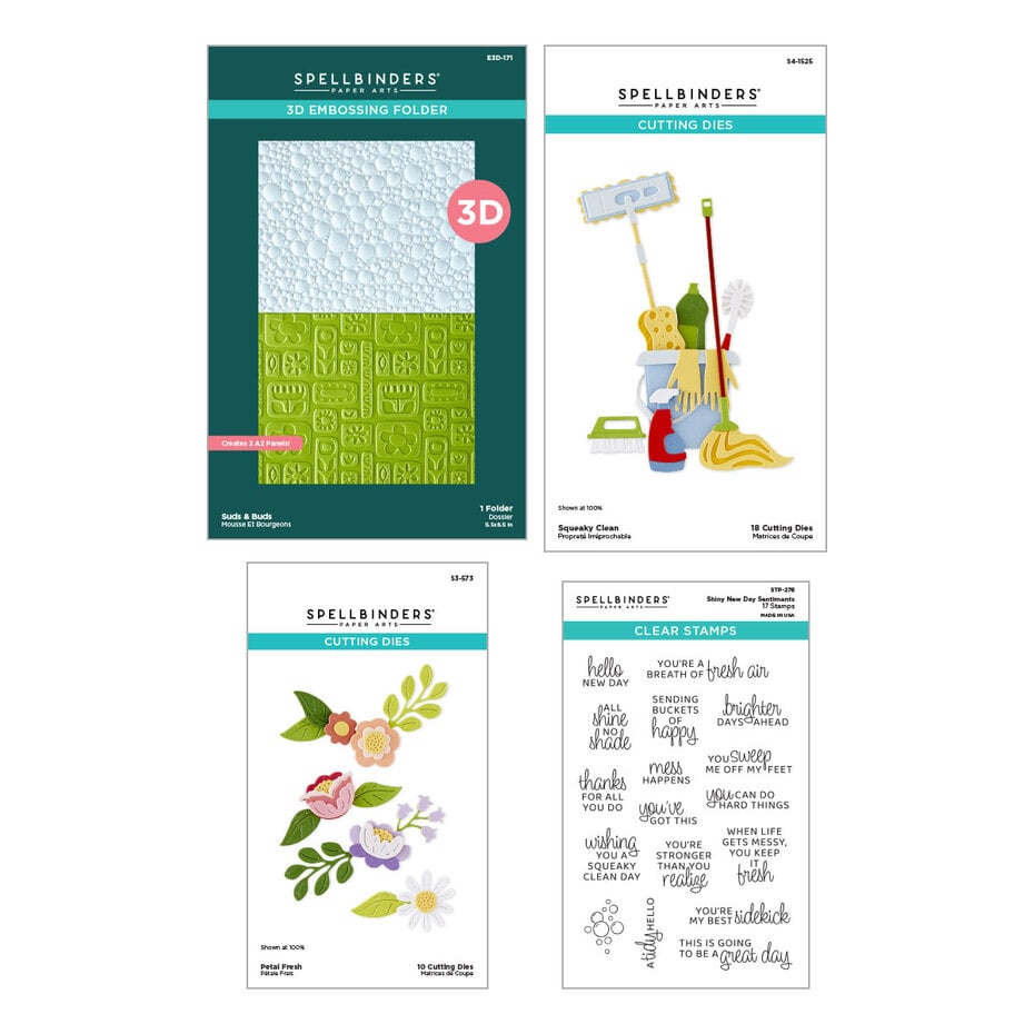 Spellbinders - Shiny New Day I Want It All! Bundle by Spellbinders