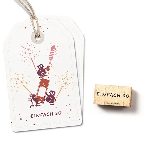 cats on appletrees - Stempel Einfach so