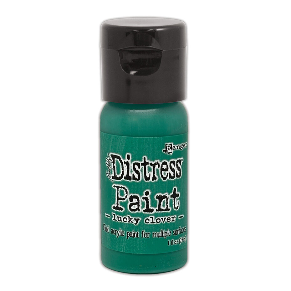 Ranger - Tim Holtz Distress Paint Flip Top Lucky Clover 1 fl oz (29 ml)