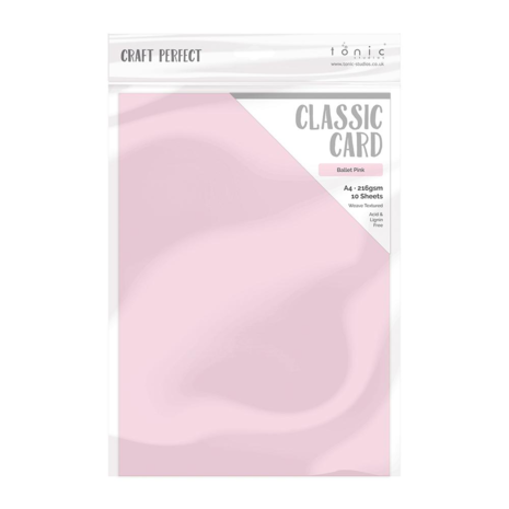 Tonic Craft Perfect - Classic Card A4 Ballet Pink