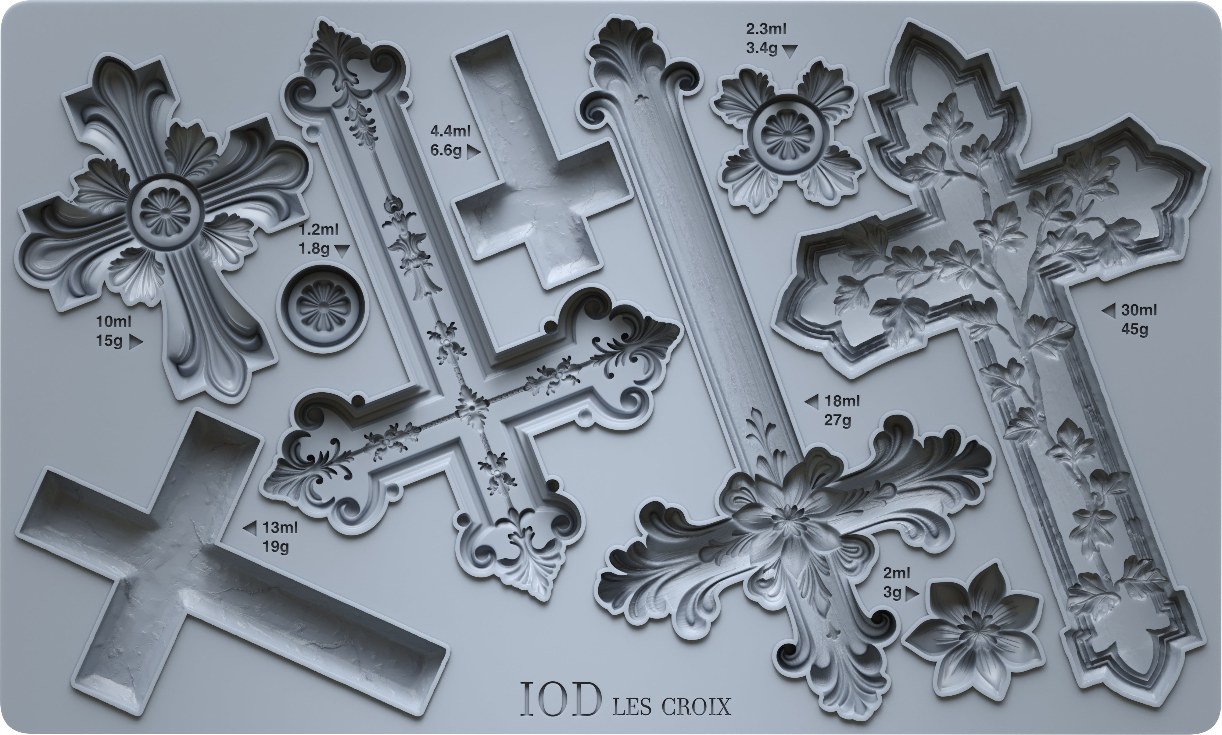 IOD - Iron Orchid Designs - Mould - Les Croix