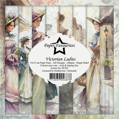 Paper Favourites - Victorian Ladies 6x6 Inch Paper Pack