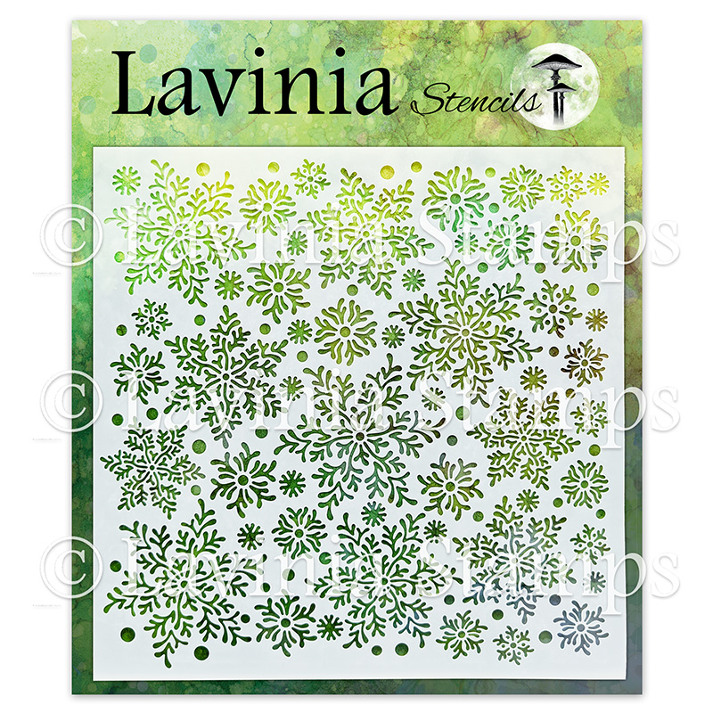 Lavinia Stencil - Snowflakes