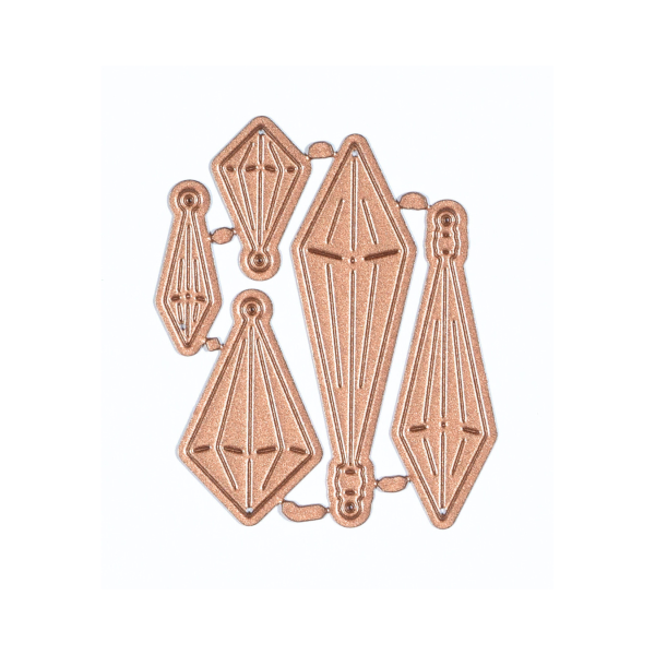 Creative Depot - Die - Funkelanhänger - Spitz