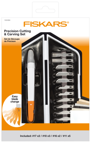 Fiskars - Precision Cutting & Carving Set 