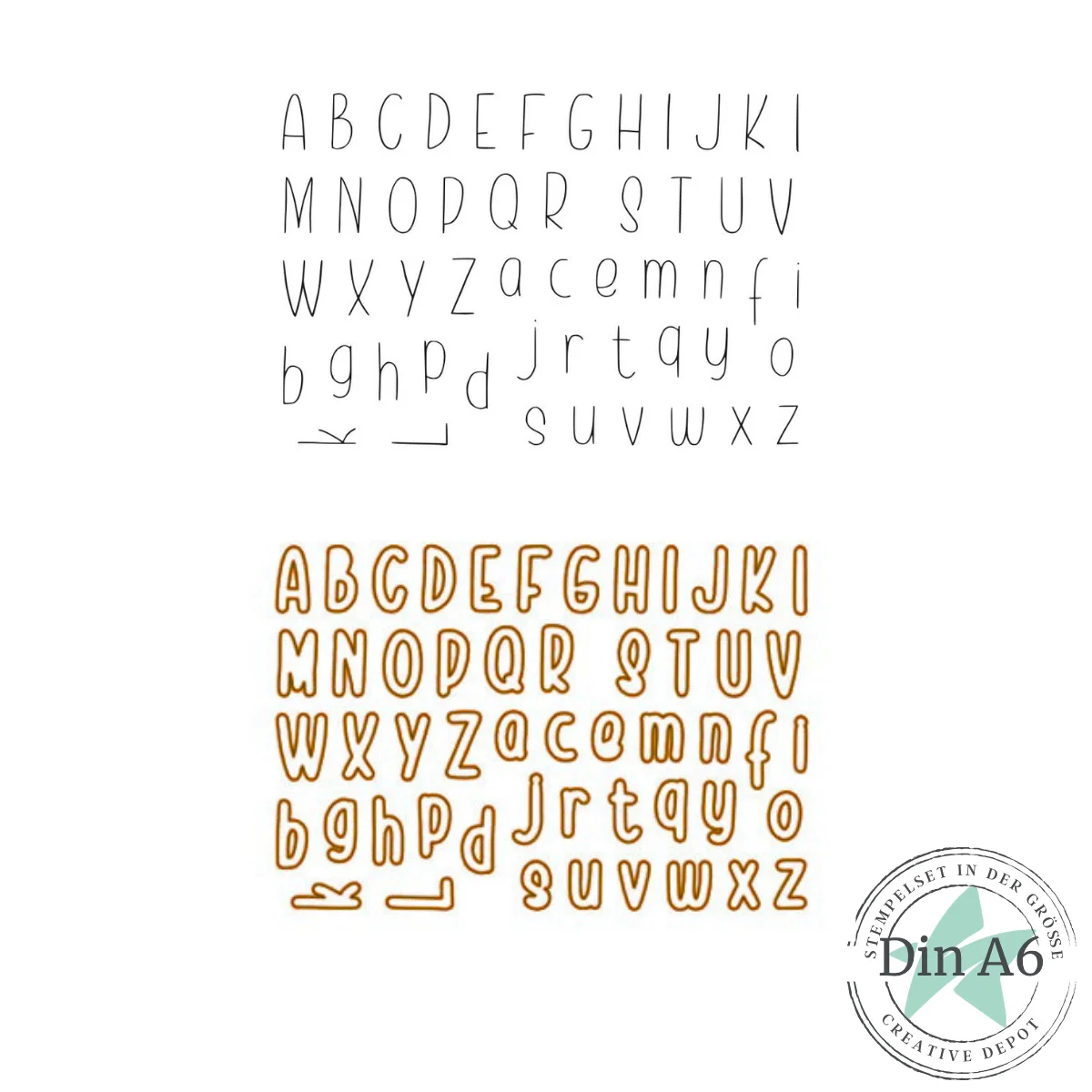 Creative Depot - Bundle - Alphabet - Klein und Fein