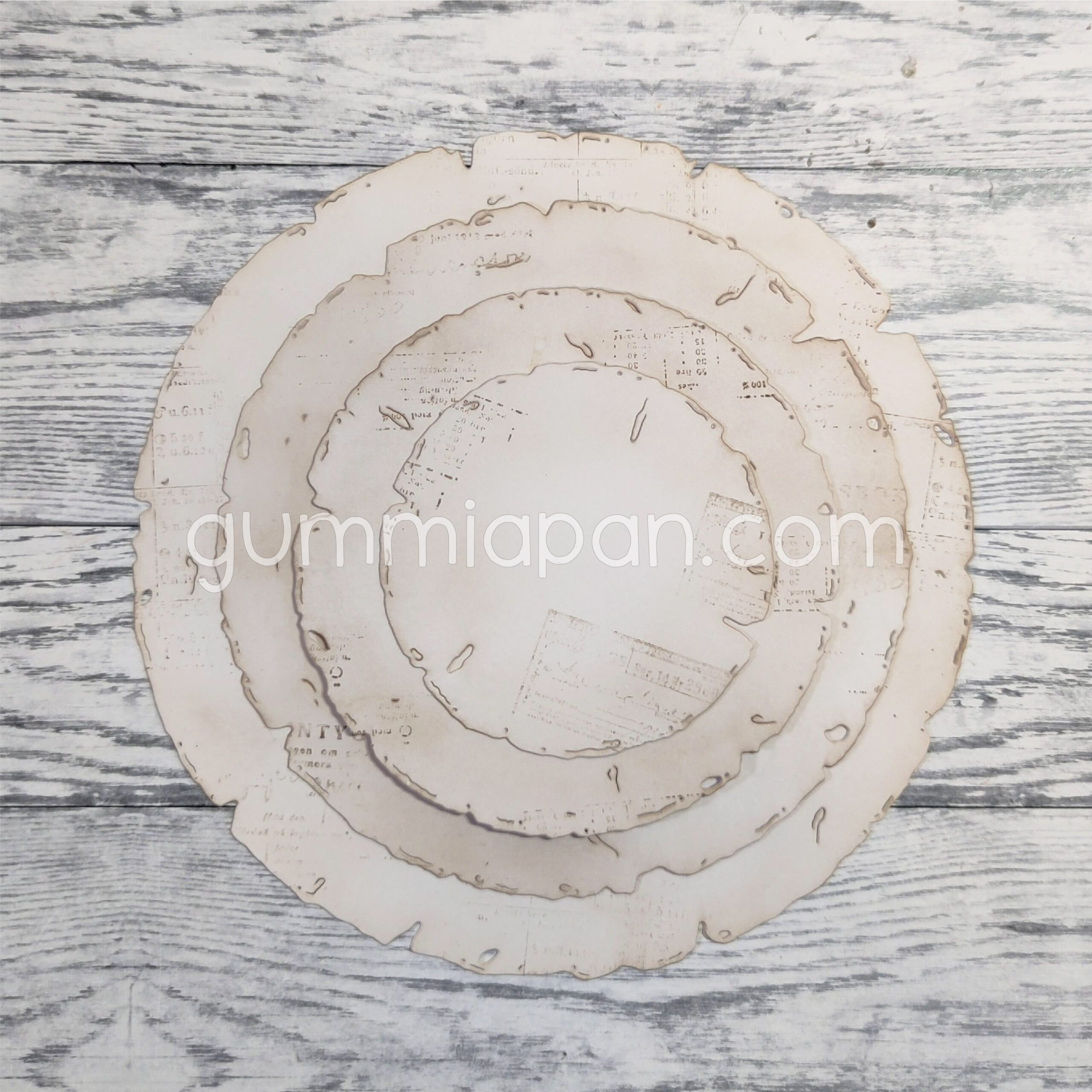 Gummiapan - Old Circles Nesting Dies