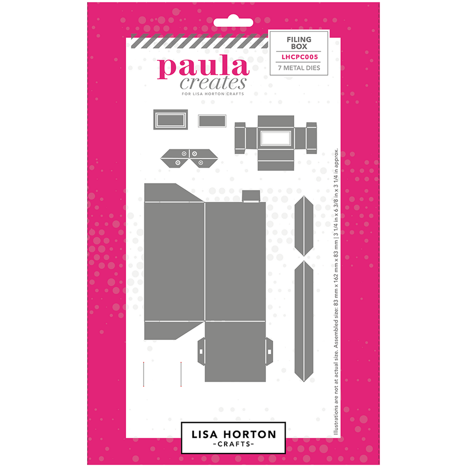 Lisa Horton Crafts - Filing Box Die Set by Paula Creates