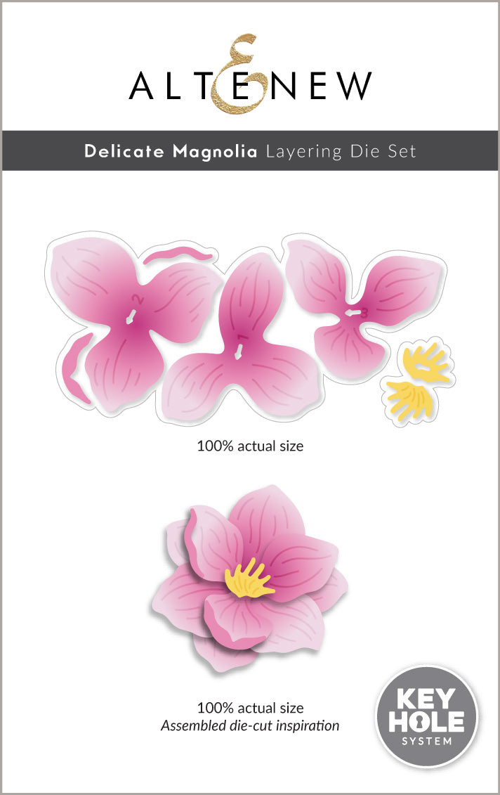 Altenew - Delicate Magnolia Layering Die Set