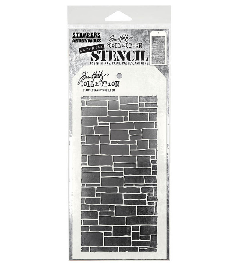 Stampers Anonymous - Slate Tim Holtz Layering Stencil