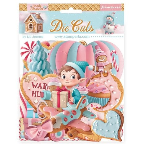 Stamperia - Candy Christmas Die Cuts (46pcs)