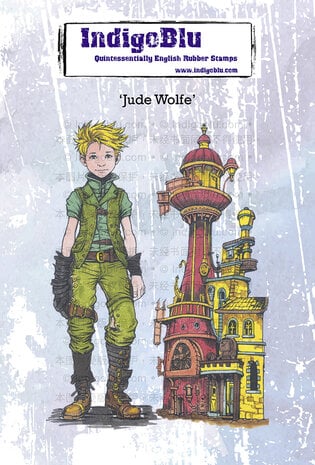 IndigoBlu - Jude Wolfe A6 Rubber Stamps