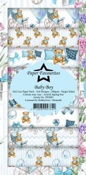 Paper Favourites - Design Papier Baby Boy 10 x 21 Paper Pack