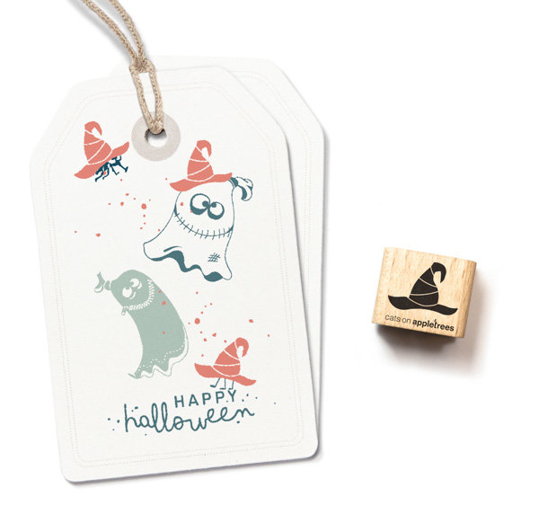 cats on appletrees - Ministempel Zauberhut