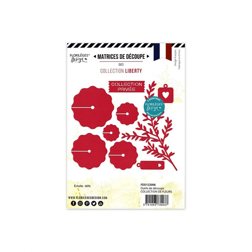 outils-de-decoupe-collection-de-fleurs