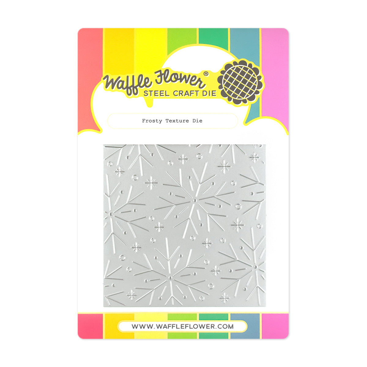 Waffle Flower - Frosty Texture Die Waffle Flower - Frosty Texture Die