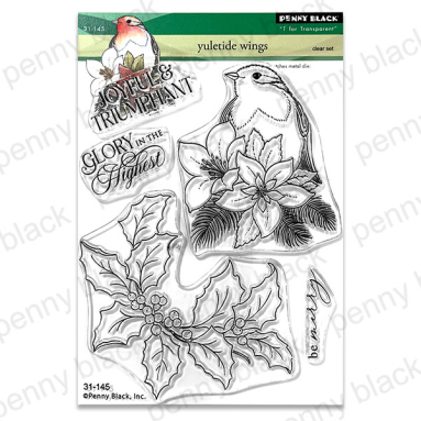 Penny Black - Yuletide Wings (clear stamps)