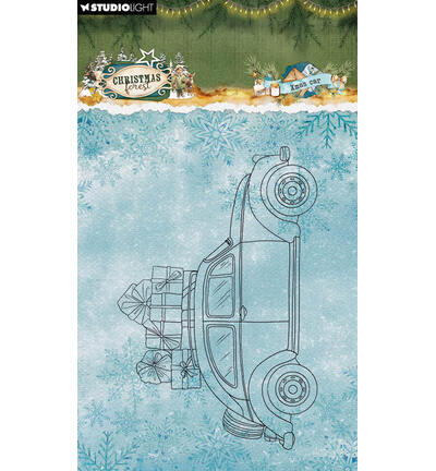 Studio Light - Transparente Stempel – Xmas Car Christmas Forest Nr. 952