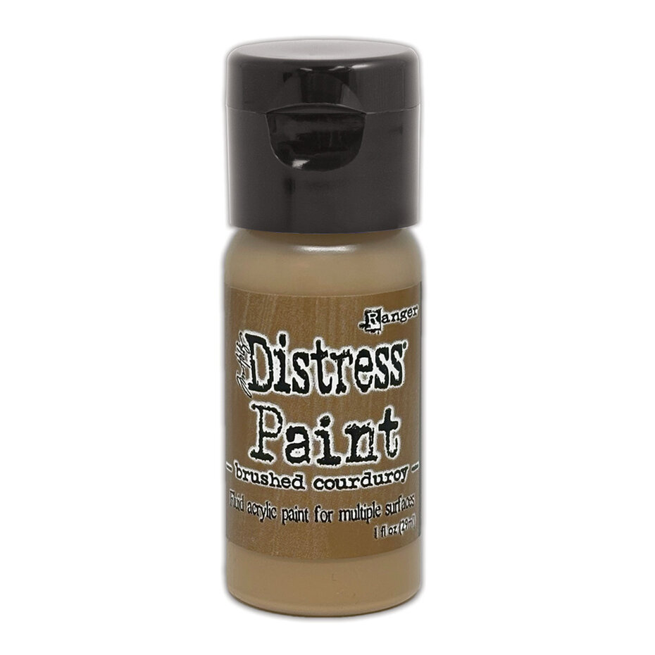 Ranger - Tim Holtz Distress Paint Flip Top Brushed Corduroy 1 fl oz (29 ml)