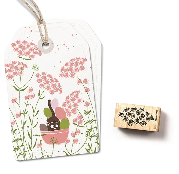 cats on appletrees - Stempel Blumendolde