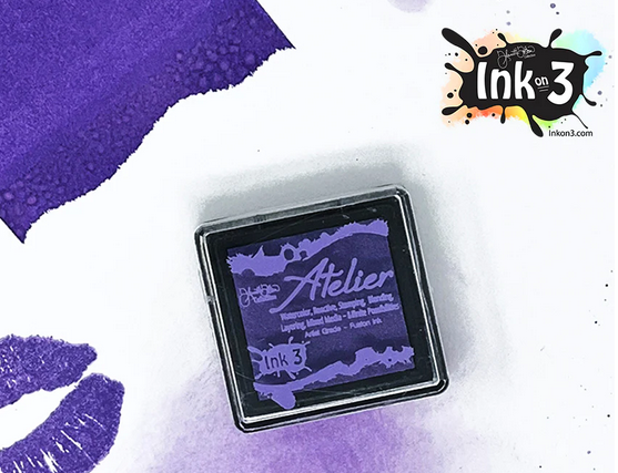 Atelier Watercolor / Re-inker Peacock Blue ~ Artist Grade Fusion Ink Inkon3