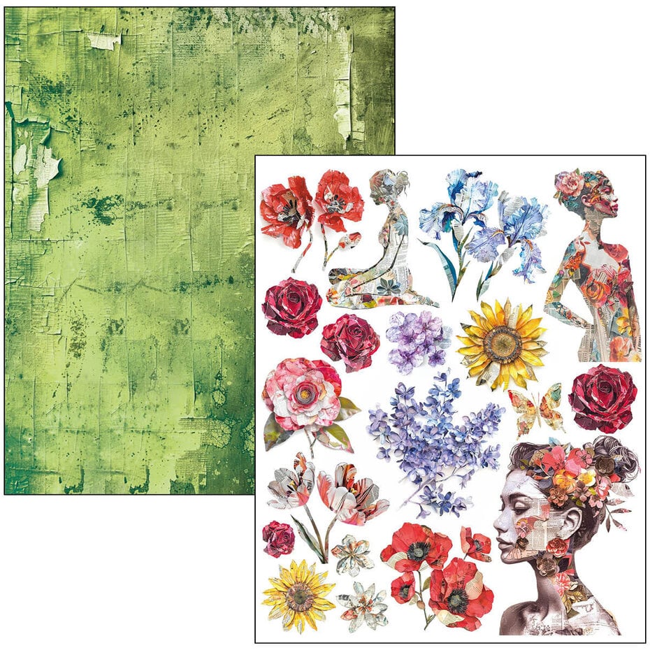 Ciao Bella - The Sound of Spring A4 Maxi Mixed Media Book