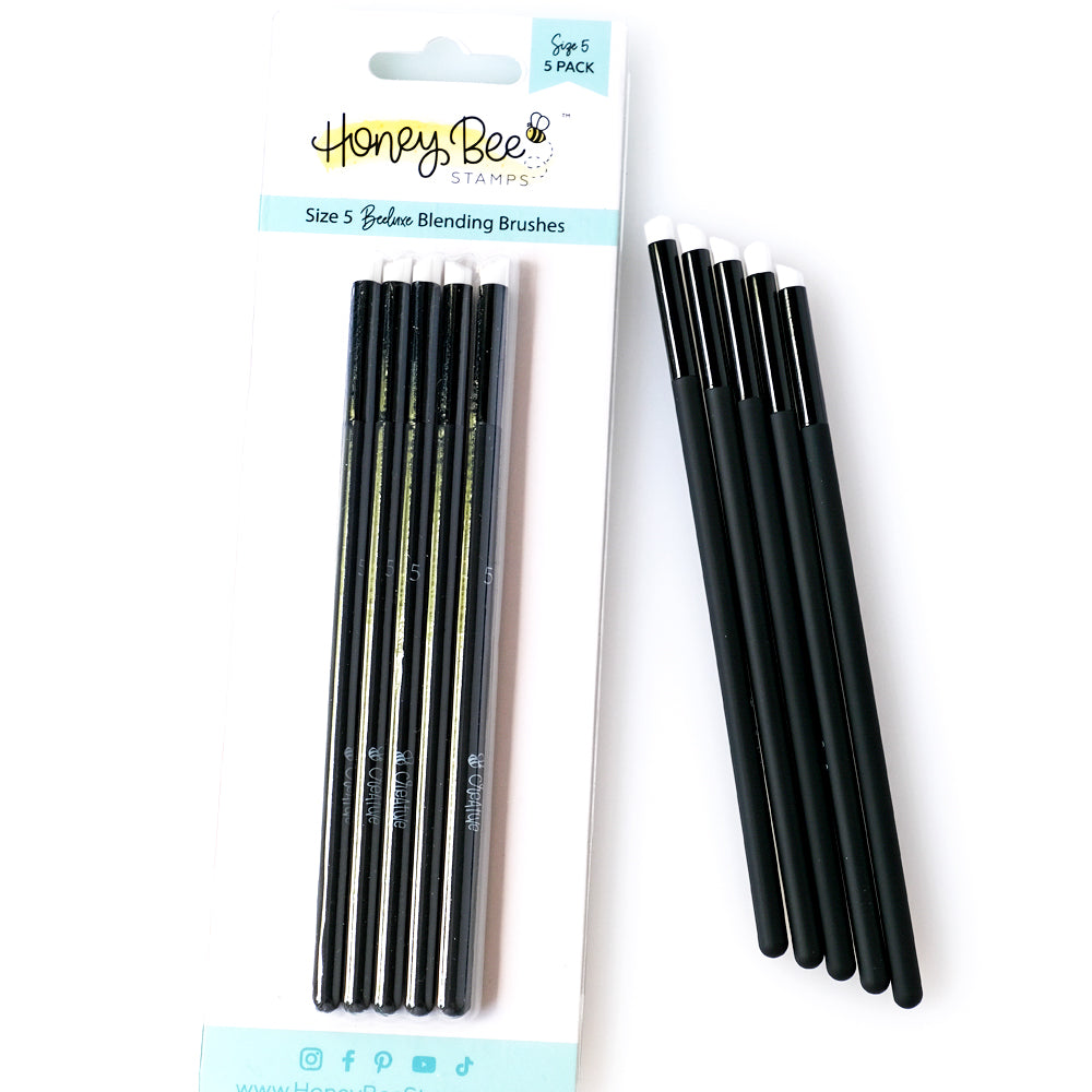 Honey Bee - Beeluxe Detail Blending Brushes Size 5 Honey Bee - Beeluxe Detail Blending Brushes Size 5